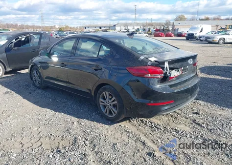 2018 Hyundai Elantra Value Edition из США, поврежденный, VIN 5NPD84LF4JH274100